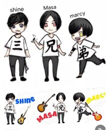 三兄弟イラスト✨ | その他