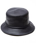 CLIF WEAR | BLACK COATED BUCKET HAT(寬邊帽)