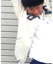 DENIM DUNGAREE | スタジャン