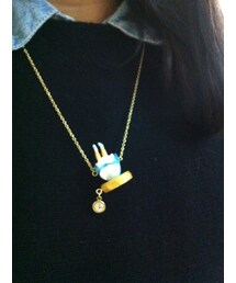 N2 | Alice falling down the rabbit hole necklace(ネックレス)