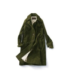 しっかり仕立てのコーデュロイコート(その他アウター)