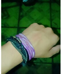 no brand | シルクリボンブレスレット(ブレスレット)