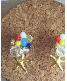 自分で作ったピアス | ピアス（両耳用）