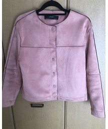 ZARA | ノーカラージャケット