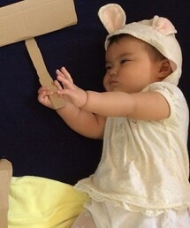 no brand | うさ耳パーカー
(パーカー)