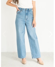 COHINA | セミワイドストレートデニム(デニムパンツ)