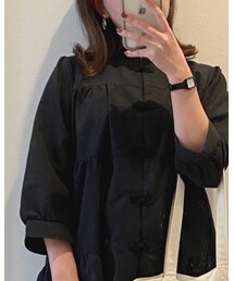 しまむら | ナシジピーチチャイナBBL (Mサイズ 品番527-1058)(シャツ/ブラウス)