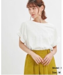 GU | リネンブレンド2wayブラウス(シャツ/ブラウス)