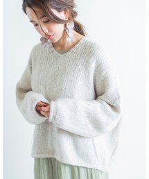 mite | vネックニット(ニット/セーター)