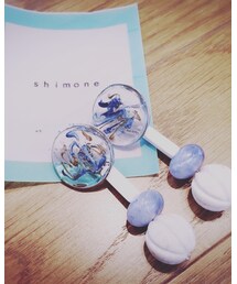shimone | ピアス（両耳用）