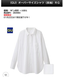 GU | シャツ/ブラウス