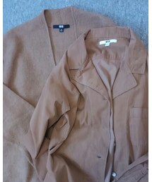 UNIQLO | ロングシャツ、フェルトコート(その他アウター)