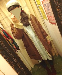 no brand | ムートンコート(ムートンコート)