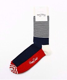 Happy Socks | ボーダー×マルチカラーソックス(ソックス/靴下)
