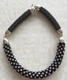 NDS | インパクトアクセ、縄、ラインストーン、実は軽い(ネックレス)