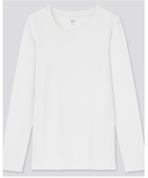 UNIQLO | ストレッチコットンクルーネックT(長袖)(Tシャツ/カットソー)