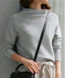 HARYU | ボトルネックプルオーバー(ニット/セーター)