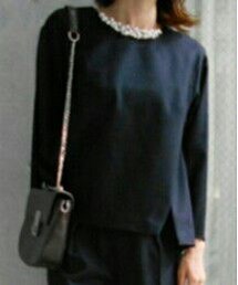 HARYU | サキソニービジューブラウス(シャツ/ブラウス)