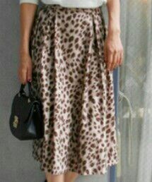 HARYU | レオパードスエードスカート(スカート)