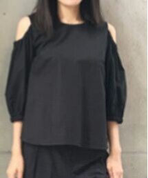 HARYU | オープンショルダーブラウス(シャツ/ブラウス)