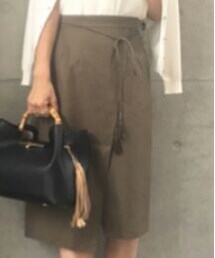 HARYU | タッセル付きアシメタイトスカート(スカート)