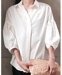 HARYU | バルーンスリーブシャツ(シャツ/ブラウス)