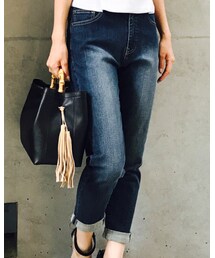 HARYU | ボーイフレンドデニム(デニムパンツ)