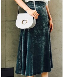 HARYU | ベルベットミディースカート(スカート)