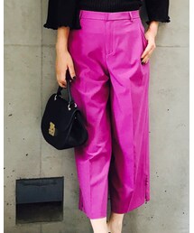 HARYU | サイドクロップドパンツ(パンツ)