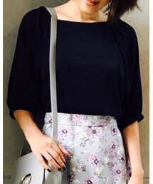 HARYU | スエードブラウス(シャツ/ブラウス)