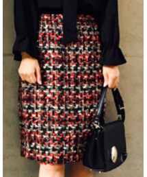 HARYU | MIXツィードスカート(スカート)