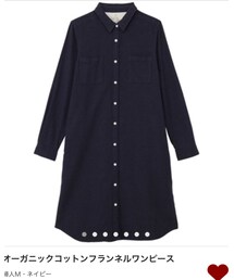 無印良品 | シャツワンピース