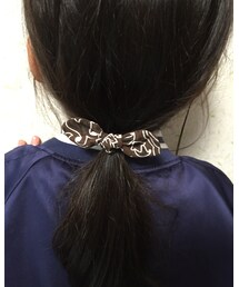 茶色♡ | ヘアゴム