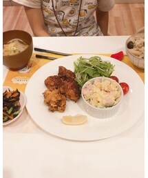 唐揚げ定食♡ | その他