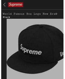 Supreme  | World Famous Box Logo New Era (キャップ)