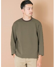 URBAN RESEARCH | ベアミラノリブコンビC/Nカットソー(Tシャツ/カットソー)