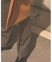 USED | グレンチェック ワイドパンツ(スラックス)