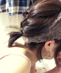 Kastane | 【Kastane】ファーヘアバンド(ヘアバンド)