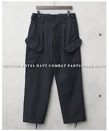 イギリス軍　ROYAL NAVY COMBAT PANTS後期型 | DARK NAVY 染め(カーゴパンツ)