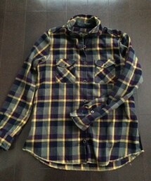 NANO universe | ワイヤー入りネルシャツ(シャツ/ブラウス)