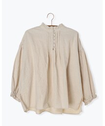 Samansa Mos2 | フリルタックブラウス(トップス)