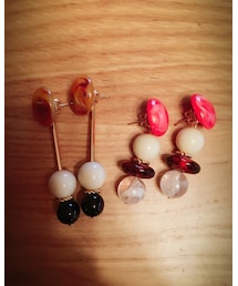 ハンドメイド♡ | ピアス（両耳用）