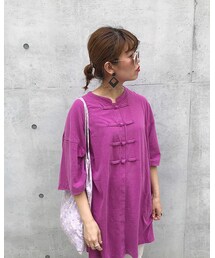 Another Edition | チャイナBIG　TEE ◆(Tシャツ/カットソー)