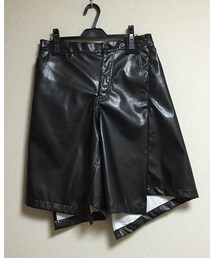 COMME des GARCONS HOMME PLUS | 2015AW フェイクレザーねじれパンツ(パンツ)