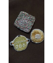 刺繍ブローチ(その他)