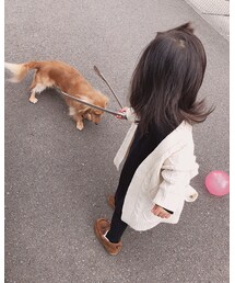 👧🏻🐶💗 | その他