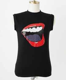 キラキラリップモチーフタンク(Tシャツ/カットソー)