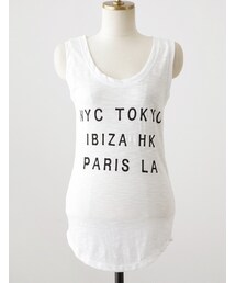 エイジプリントスラブタンク(タンクトップ)