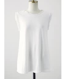 レイヤードポイントシンプルTOP(Tシャツ/カットソー)