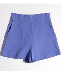 リネンコットンショートパンツ(その他パンツ)